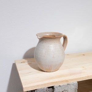 earthy speckled vase pitcher